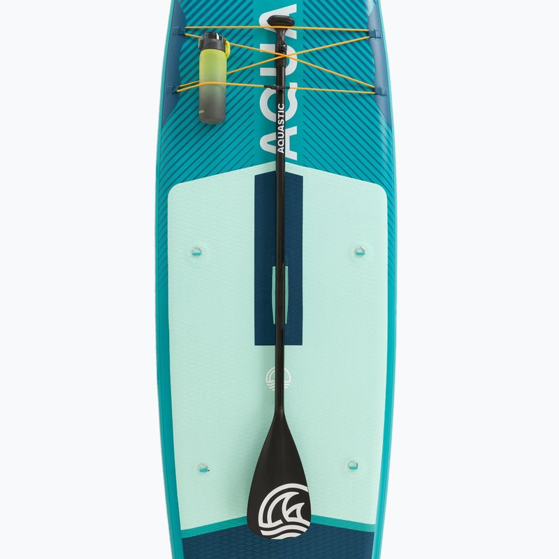 Set placă SUP gonflabilă AQUASTIC Perth 10'8" allround green 10