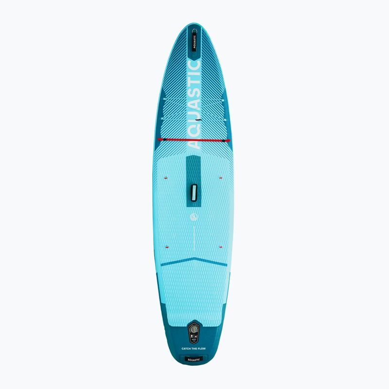 Set placă SUP gonflabilă AQUASTIC Perth Pro 11'2" all-round green 3