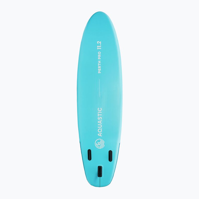 Set placă SUP gonflabilă AQUASTIC Perth Pro 11'2" all-round green 4