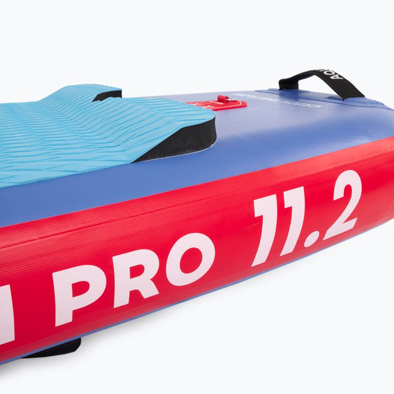 Set placă SUP gonflabilă AQUASTIC Perth Pro 11'2" all-round blue 13