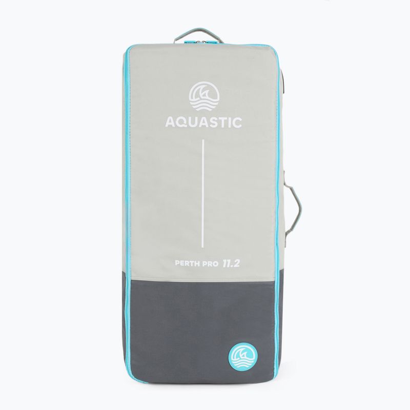 Set placă SUP gonflabilă AQUASTIC Perth Pro 11'2" all-round blue 18