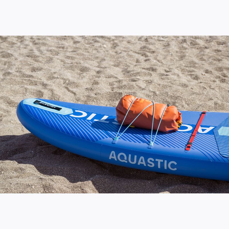 Set placă SUP gonflabilă AQUASTIC Perth Pro 11'2" all-round blue 25