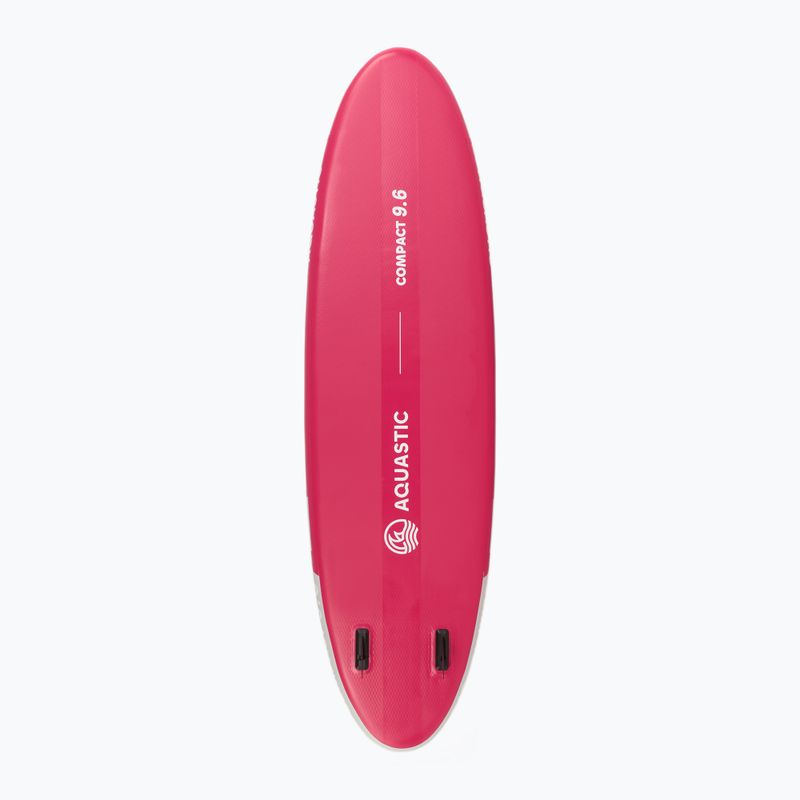 Set placă SUP gonflabilă AQUASTIC Compact 9'6" pink 4