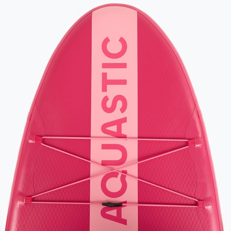 Set placă SUP gonflabilă AQUASTIC Compact 9'6" pink 6