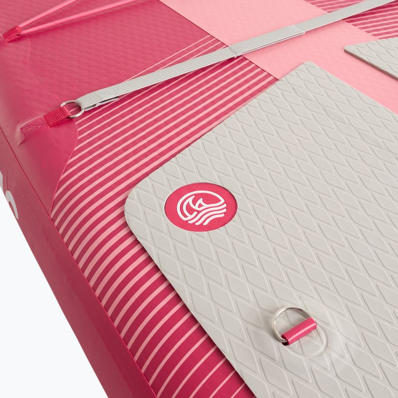 Set placă SUP gonflabilă AQUASTIC Compact 9'6" pink 8