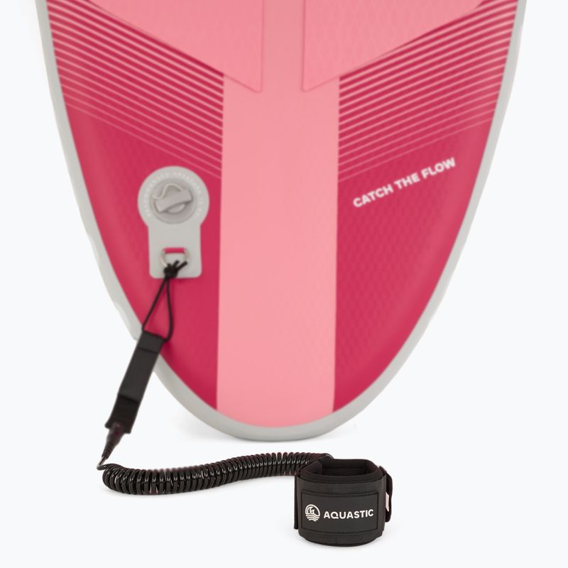 Set placă SUP gonflabilă AQUASTIC Compact 9'6" pink 12