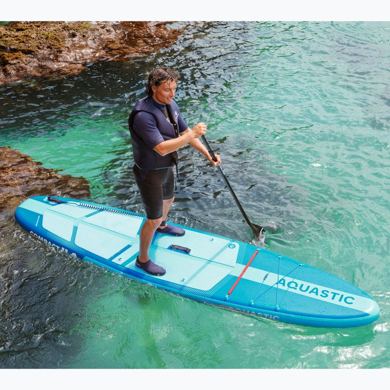 Set placă SUP gonflabilă Compact 11'0" albastru 22
