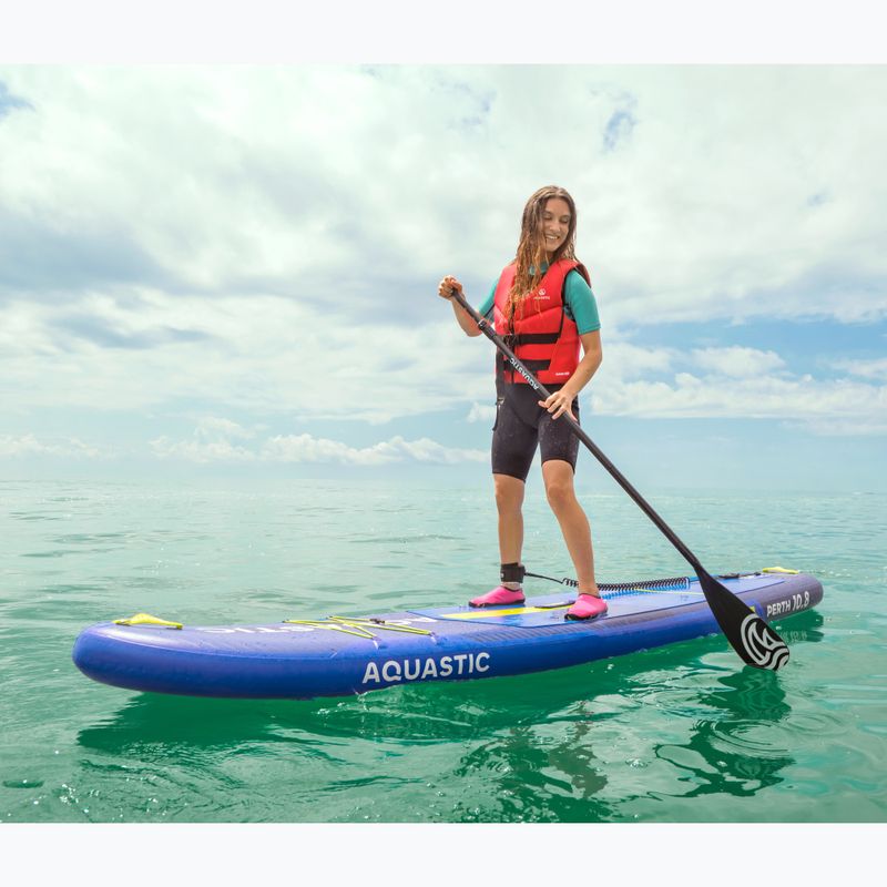 Set placă SUP gonflabilă AQUASTIC Perth 10'8" allround dark blue 23