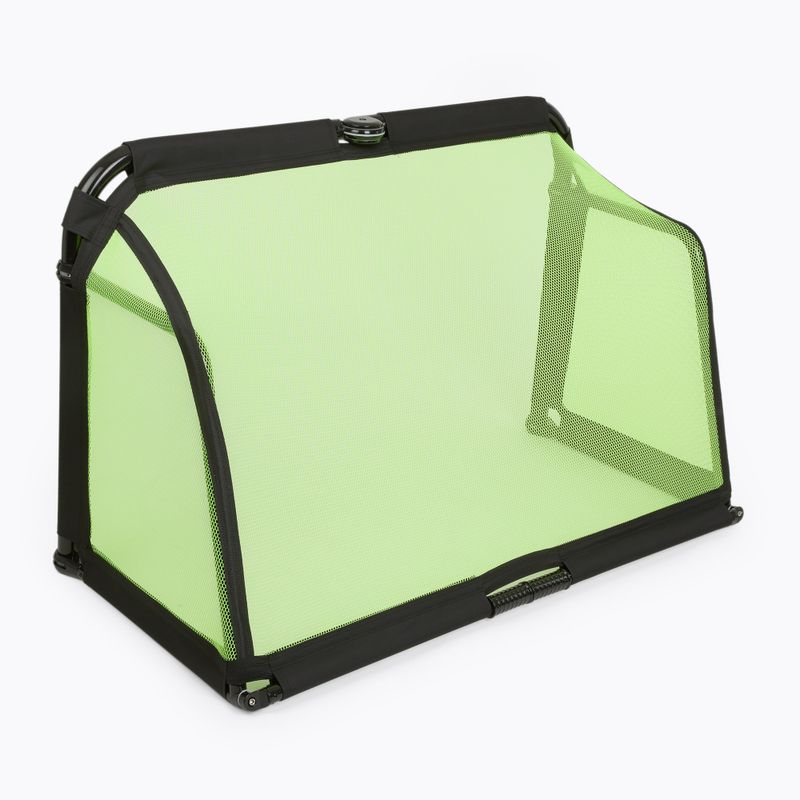 Poartă de fotbal OneTeam SWIFTGOAL 150 x 90 cm foldable black/green 3