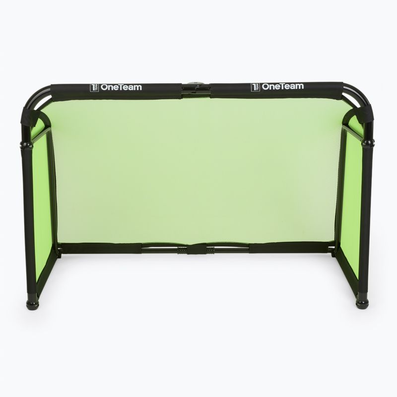 Poartă de fotbal OneTeam SWIFTGOAL 180 x 120 cm foldable black/green 4