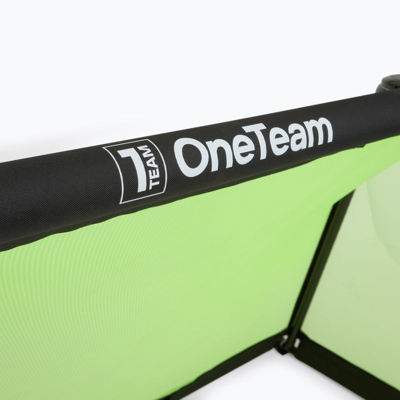 Poartă de fotbal OneTeam SWIFTGOAL 180 x 120 cm foldable black/green 6