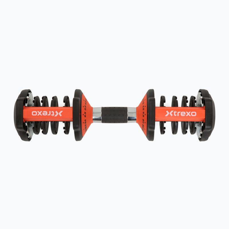 Ganteră reglabilă XTREXO 24kg EVO black 8