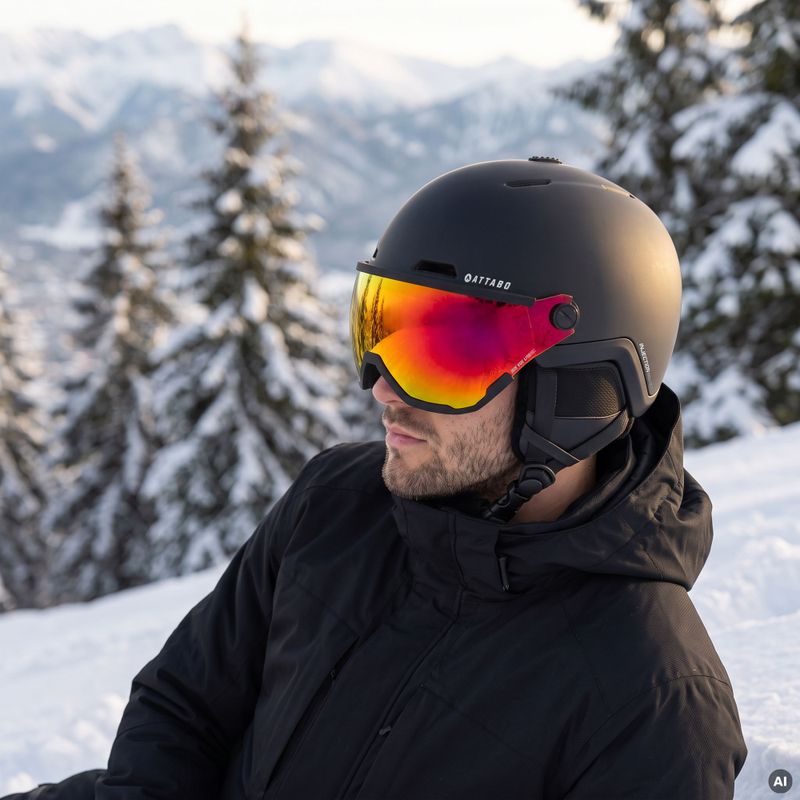 Cască de schi ATTABO Avens 2.0 Visor black 6