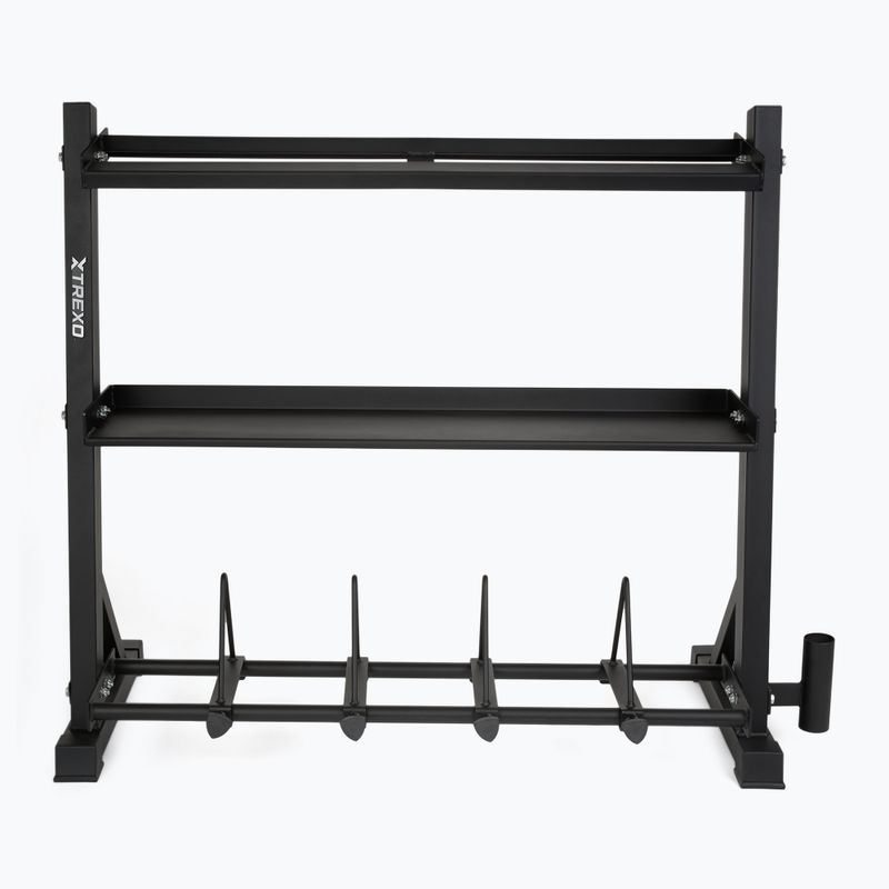 Suport XTREXO Complex Gym Storage black 7