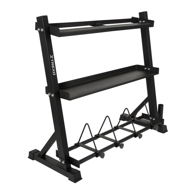 Suport XTREXO Complex Gym Storage black 14