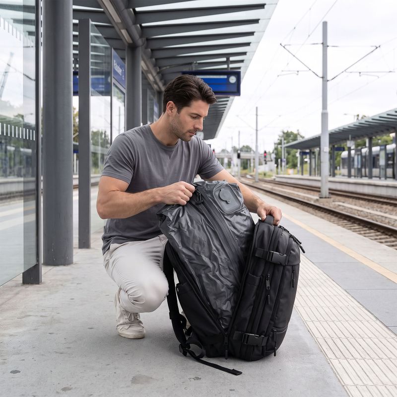 Rucsac vid KADVA ARTravel 30 l negru 2