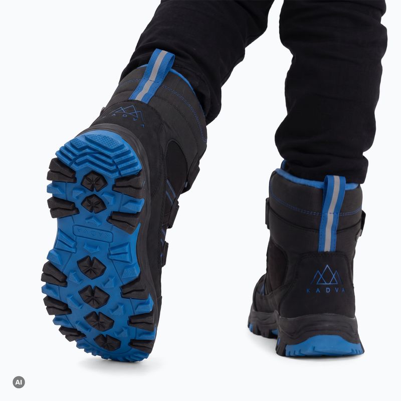 Ghete de iarnă pentru copii KADVA Snowey Mid WP negru 4