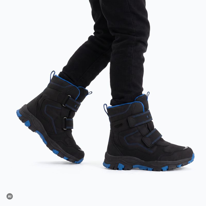 Ghete de iarnă pentru copii KADVA Snowey Mid WP negru 3