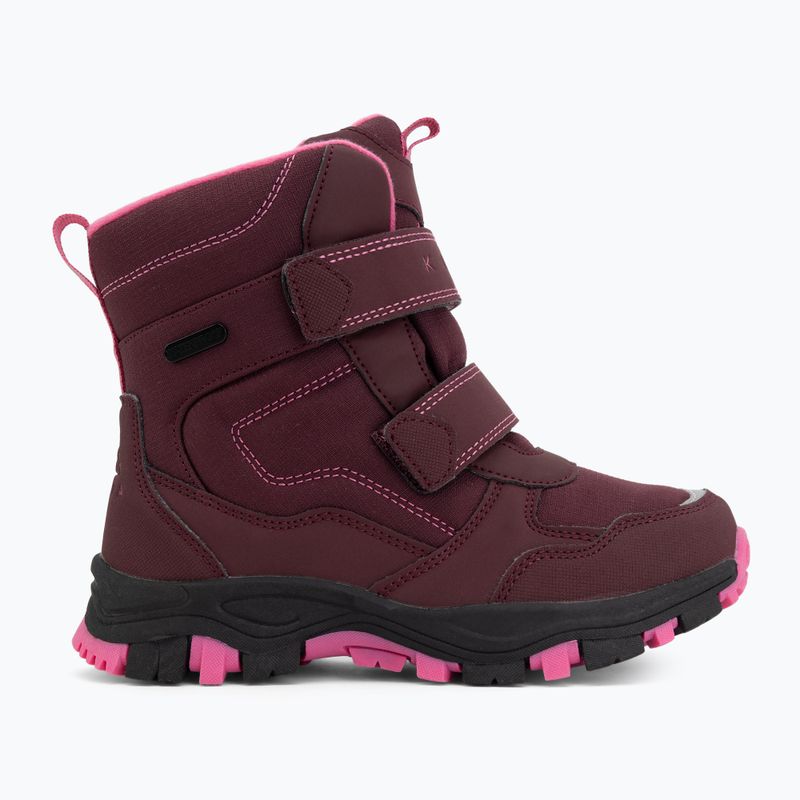 Cizme de zăpadă pentru copii KADVA Snowey Mid WP roz 8