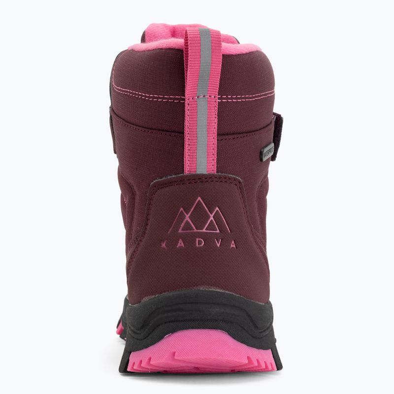 Cizme de zăpadă pentru copii KADVA Snowey Mid WP roz 12