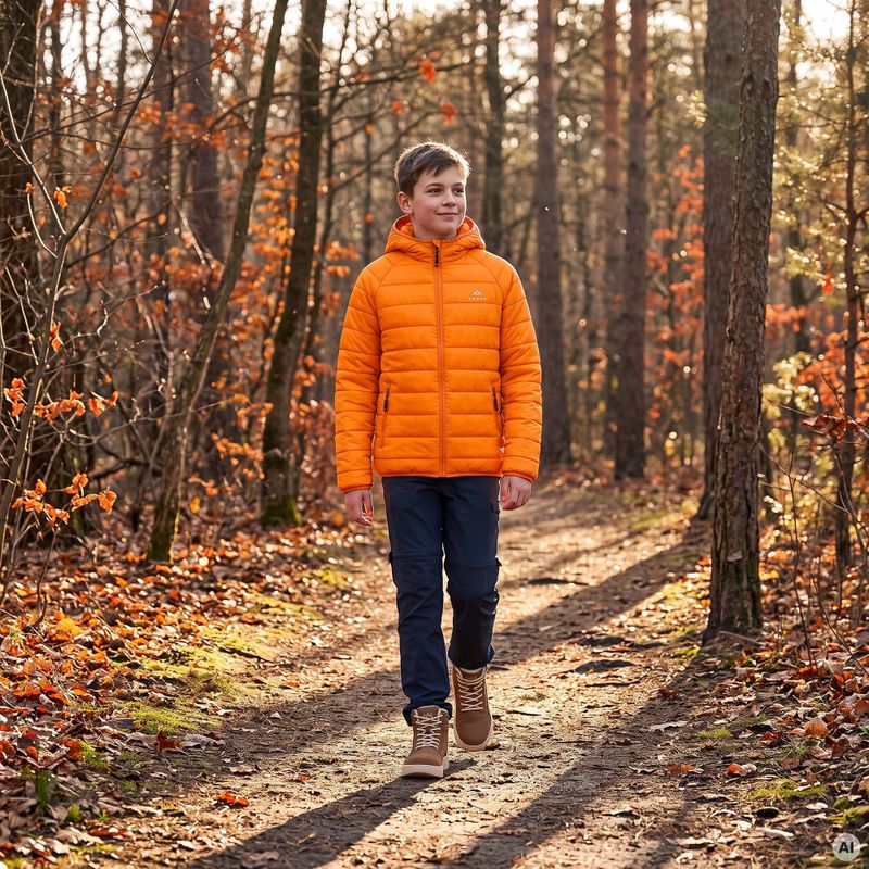 Încălțăminte barefoot pentru copii KADVA SPLAYON JR Brown 12
