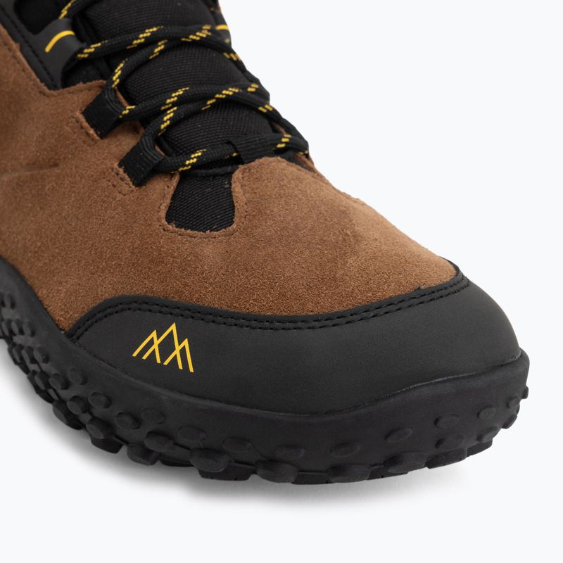 Pantofi barefoot bărbați KADVA SOLEAF Anti-Puncture maro 7