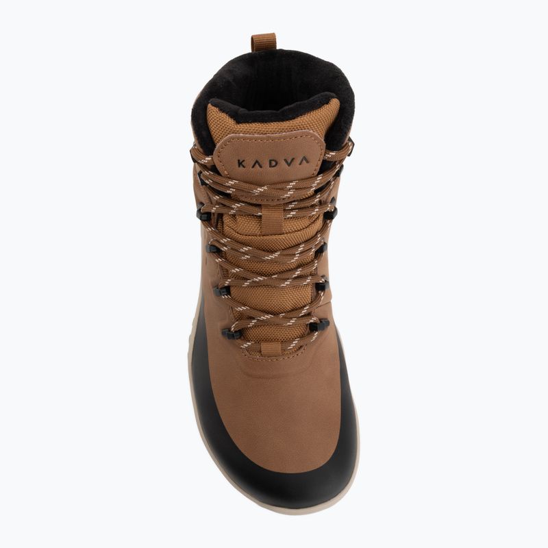 Încălțăminte barefoot pentru copii KADVA WILDME JR Brown/Black 6