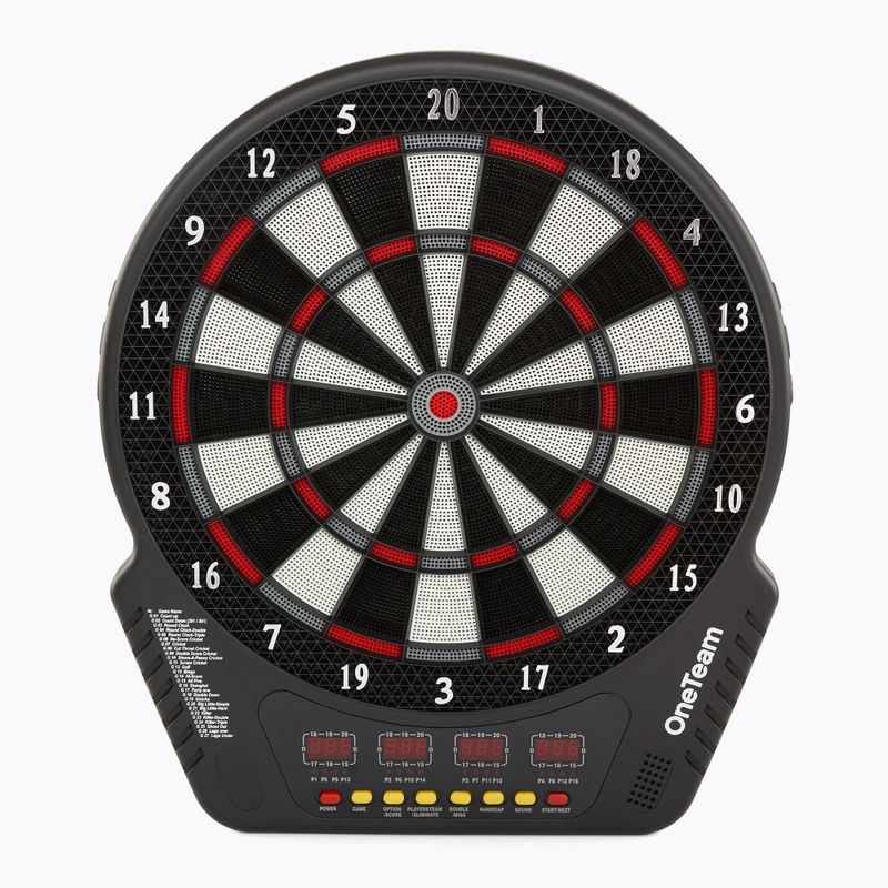 Țintă de darts electronică ONETEAM TargetJoy szary 2