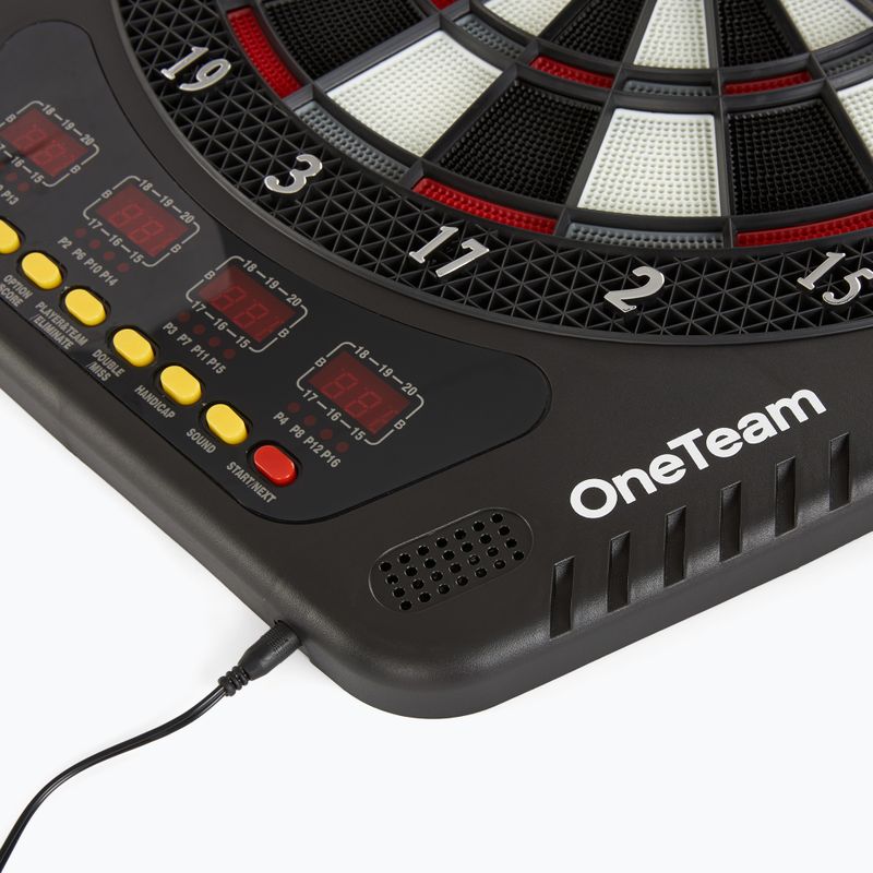 Țintă de darts electronică ONETEAM TargetJoy szary 7