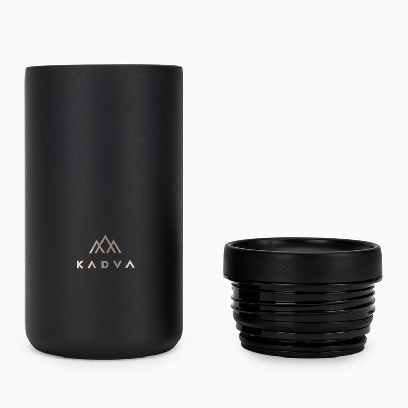 Cana termică KADVA 360 DrinkRing 350 ml neagră 4