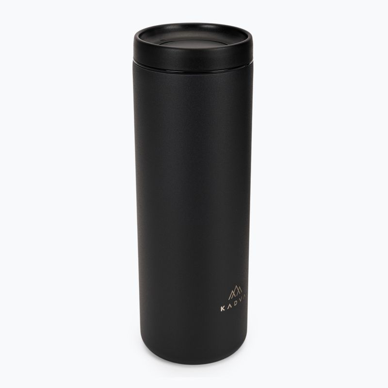 Cana termică KADVA 360 DrinkRing 600 ml neagră