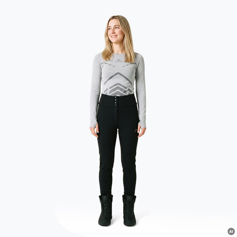Pantaloni de schi damă KADVA Nora WMNS WP 5K/3K SOFTSHELL negru