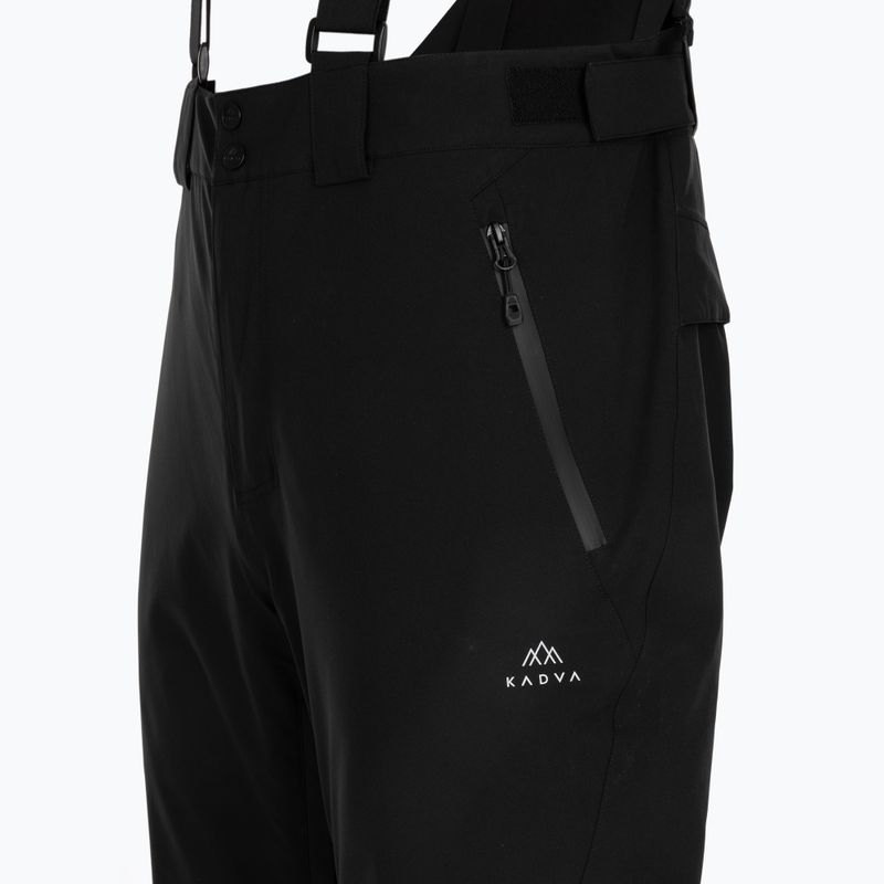 Pantaloni de schi pentru bărbați KADVA Montar WP 10K/8K negru 3