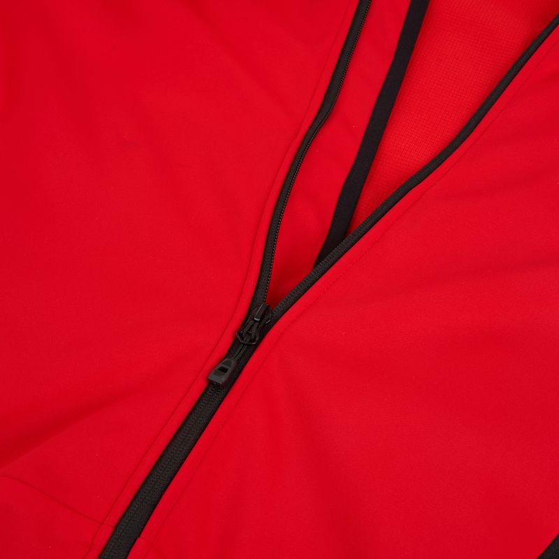 Hanorac trekking pentru bărbați KADVA Arix WP 5K/3K softshell hibrid roșu 4