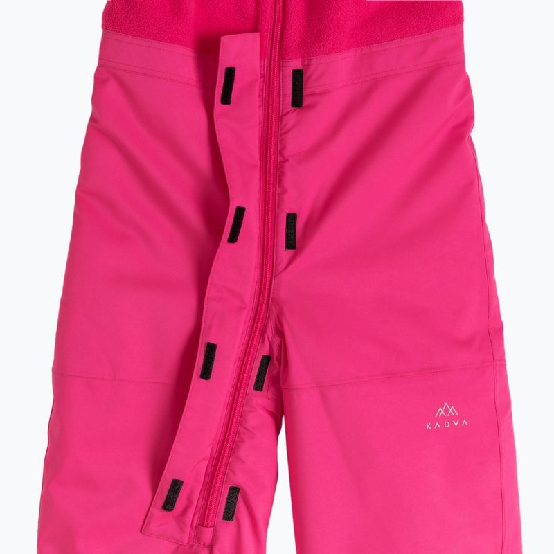 Pantaloni de schi pentru copii KADVA Totto KDG WP 5K/3K roz 10