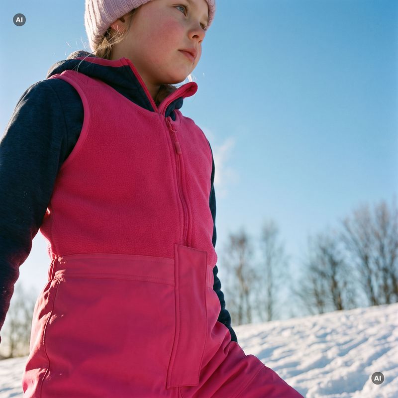Pantaloni de schi pentru copii KADVA Totto KDG WP 5K/3K roz 6
