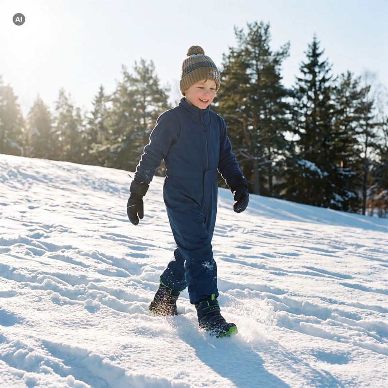 Pantaloni de schi pentru copii KADVA Totto KDG WP 5K/3K bleumarin 6