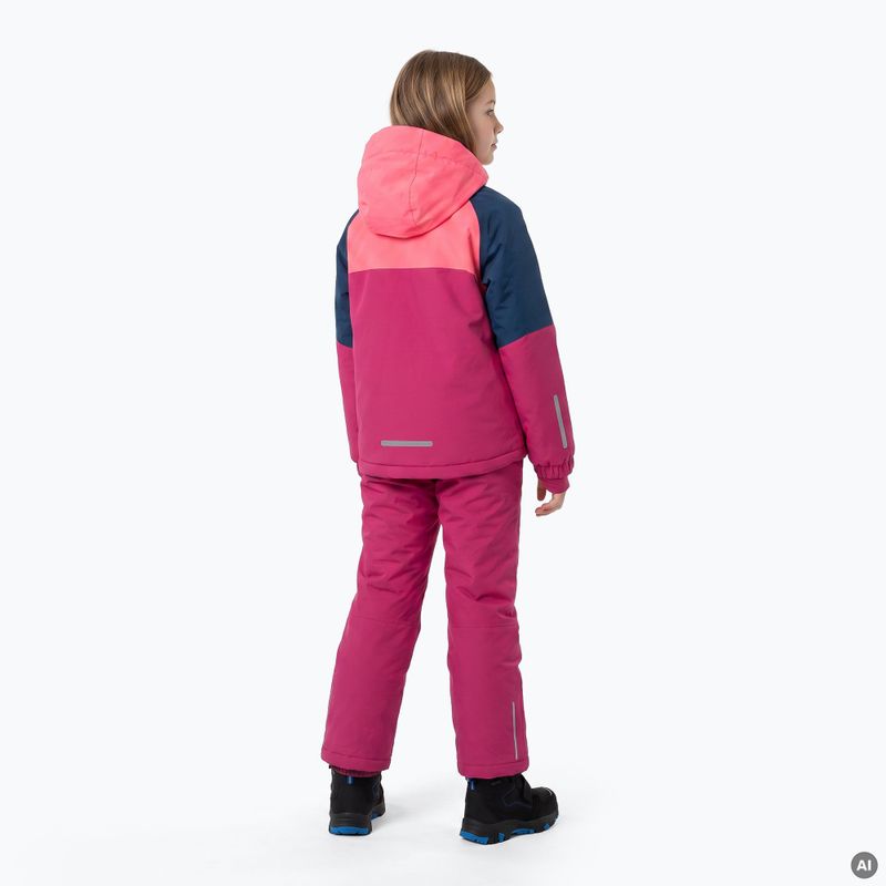 Set complet de schi pentru copii KADVA Blizzy JR roz 2