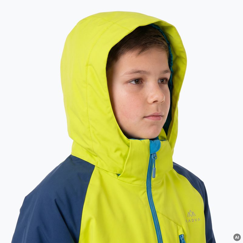 Set complet de schi pentru copii KADVA Blizzy JR albastru închis 4