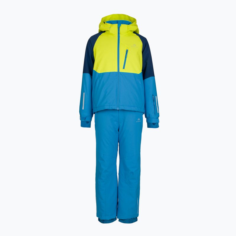 Set complet de schi pentru copii KADVA Blizzy JR albastru închis 8