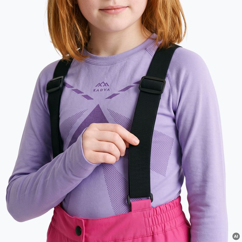 Pantaloni de schi pentru copii KADVA Moky JR WP 8K/5K roz 2