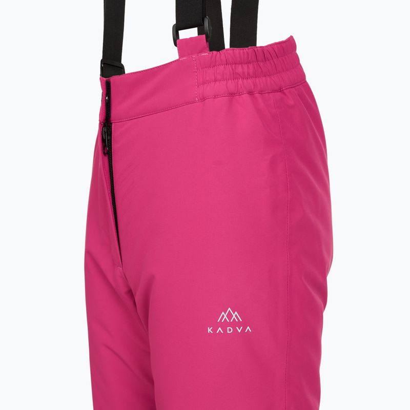 Pantaloni de schi pentru copii KADVA Moky JR WP 8K/5K roz 4