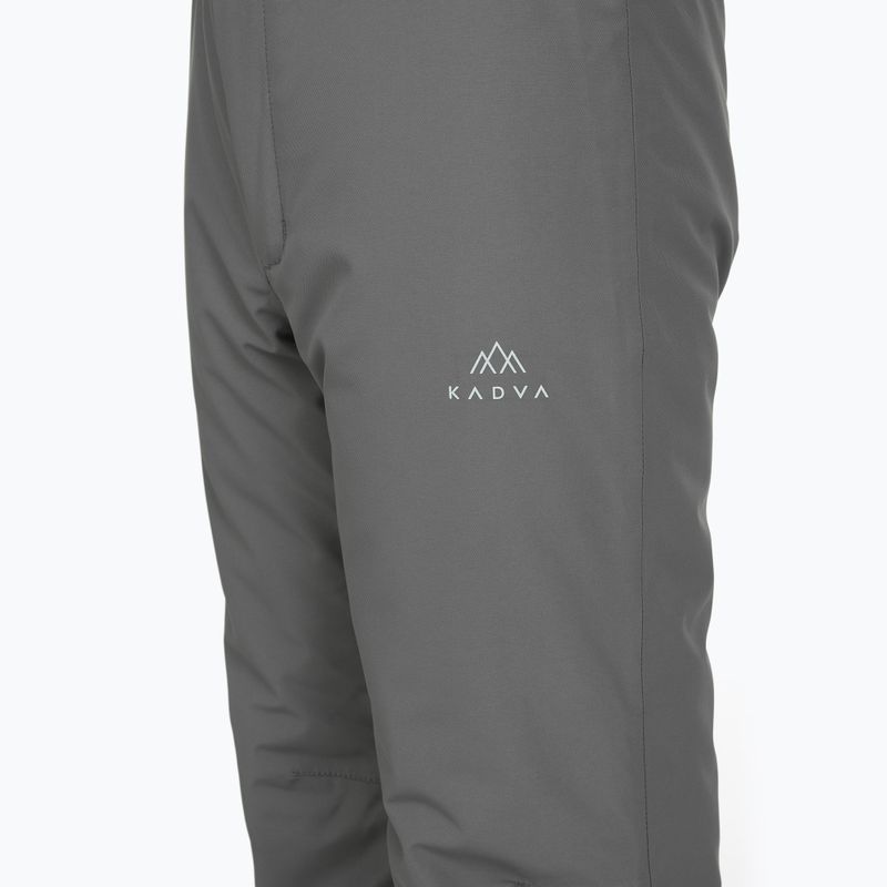 Pantaloni de schi pentru copii KADVA Moky JR WP 8K/5K argintiu 3