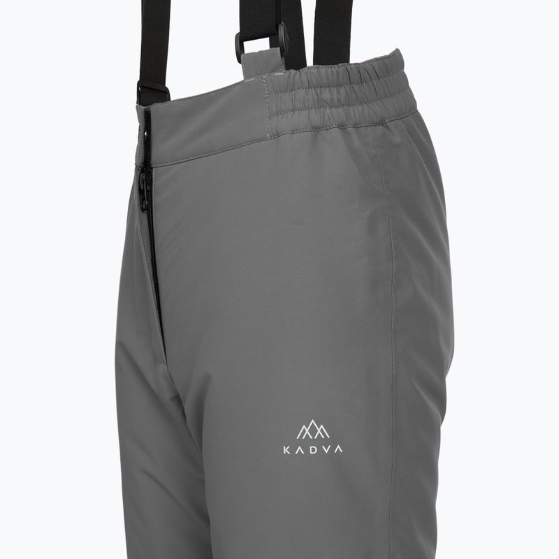 Pantaloni de schi pentru copii KADVA Moky JR WP 8K/5K argintiu 4