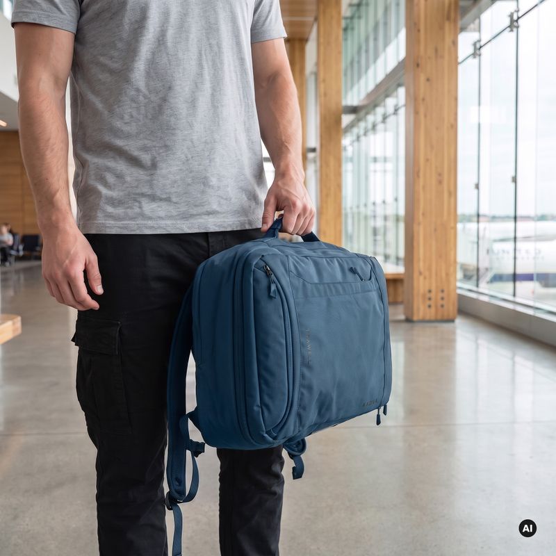Rucsac turistic KADVA traWELL 28 l bleumarin 10
