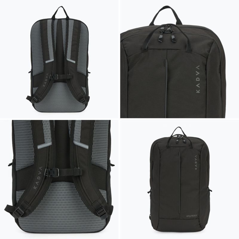 Rucsac turistic KADVA anyWAY 25 l negru 9