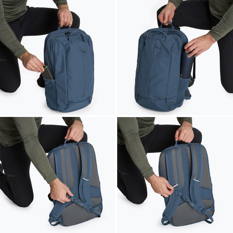 Rucsac turistic KADVA anyWAY 25 l bleumarin 8