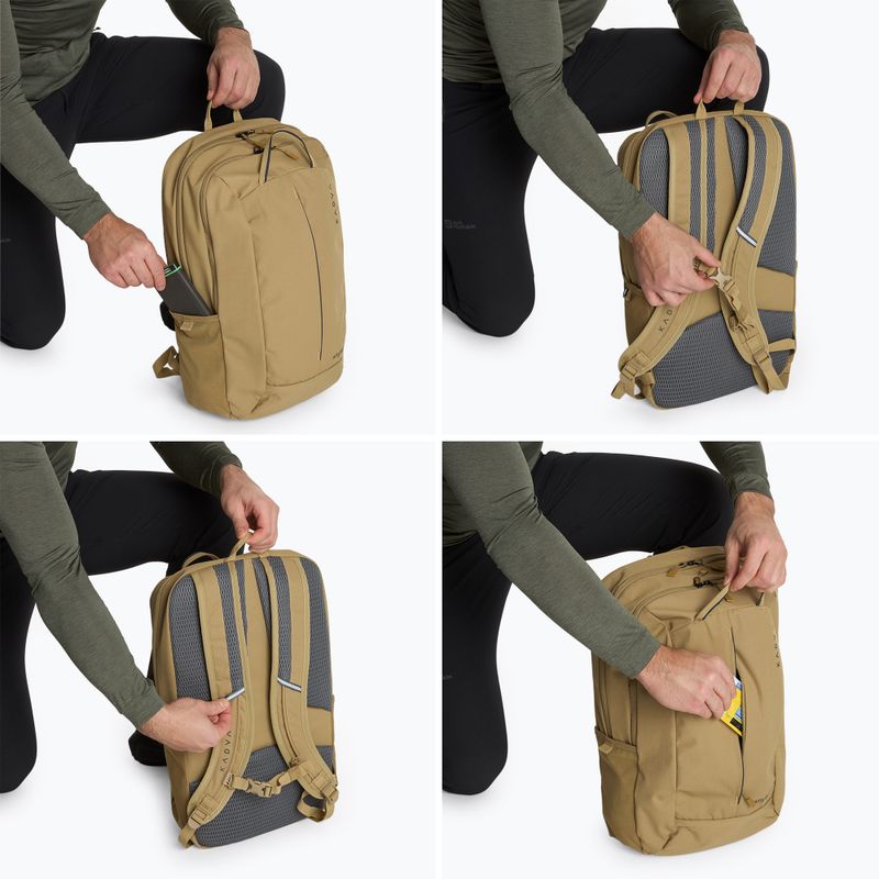 Rucsac turistic Kadva anyWAY 25 l piaskowy 8