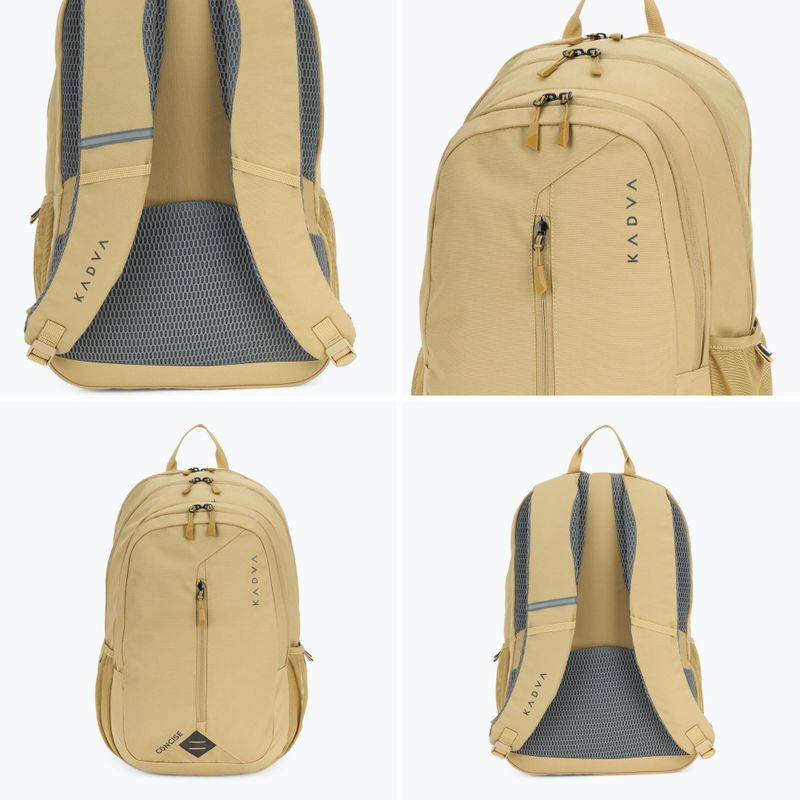 Rucsac turistic Kadva Concise 20 l piaskowy 8
