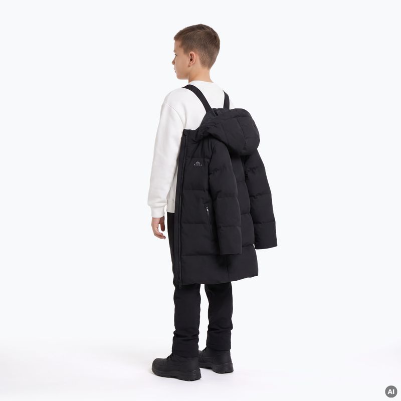 Haină călduroasă pentru copii KADVA Ravi ECO negru 3